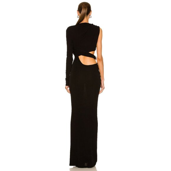 Christopher Esber Coiled Twist Torso Maxi Dress in Black - Picture 5 of 6